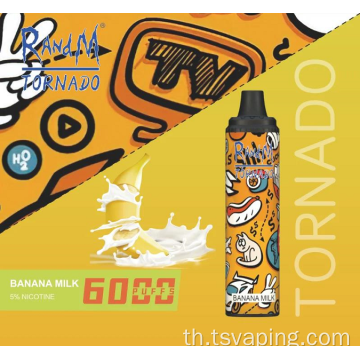 Randm disposerive vape 6000 พัฟ